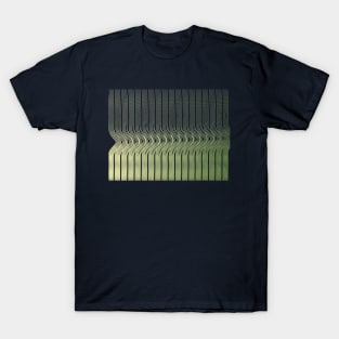 Minimal Garden green abstract modern T-Shirt